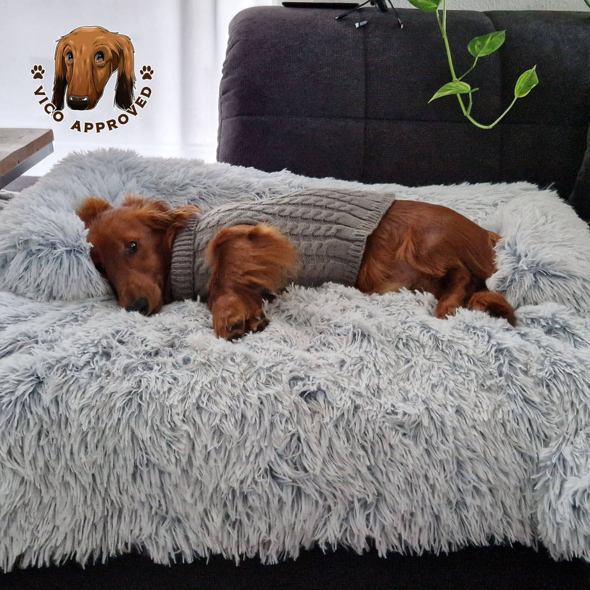 CozyNest Deluxe Hundebettmatte - Vico's Hundewelt (5298679930178)